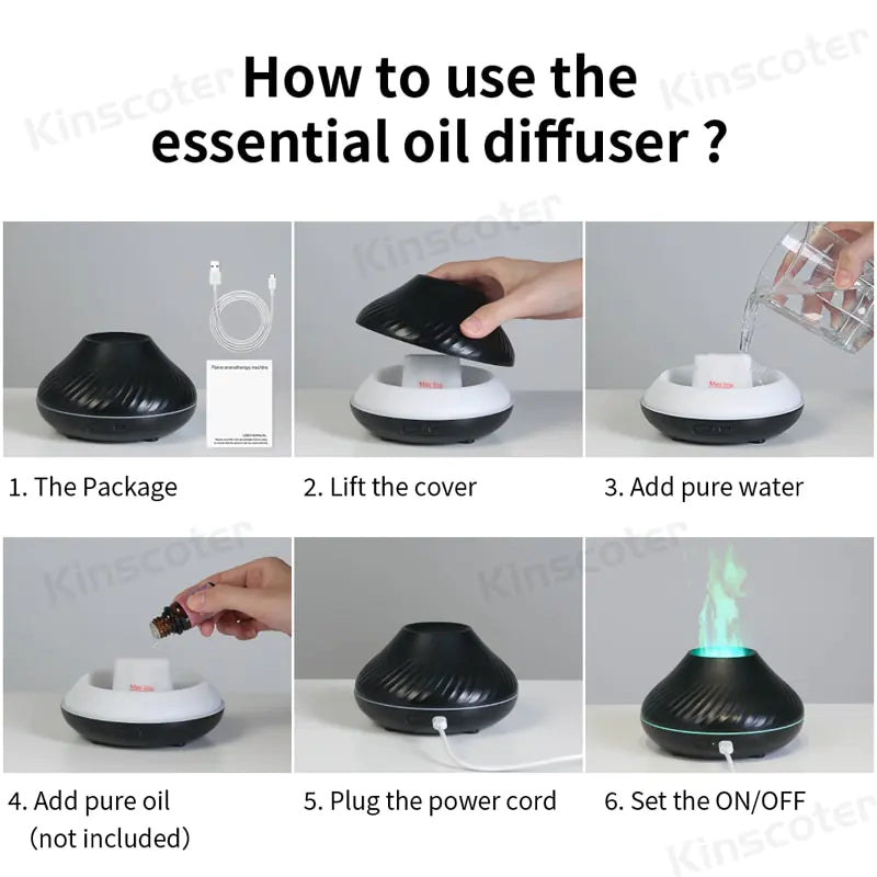 Essential Oil Diffuser & Humidifier